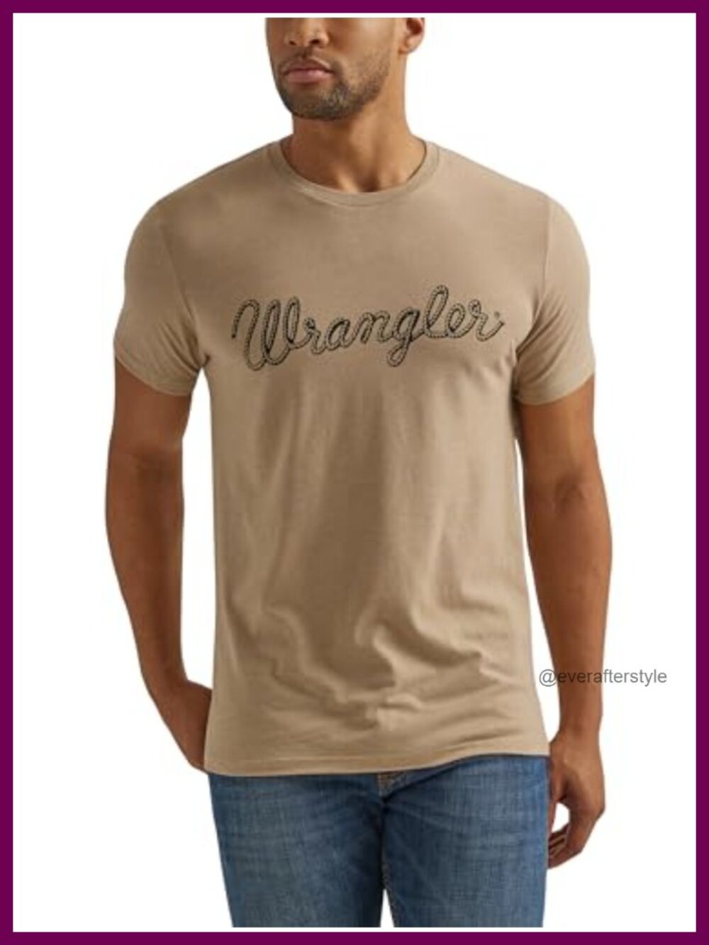 Men's Short Sleeve Crewneck Graphic T-Shirt Regular Fit Cotton Blend